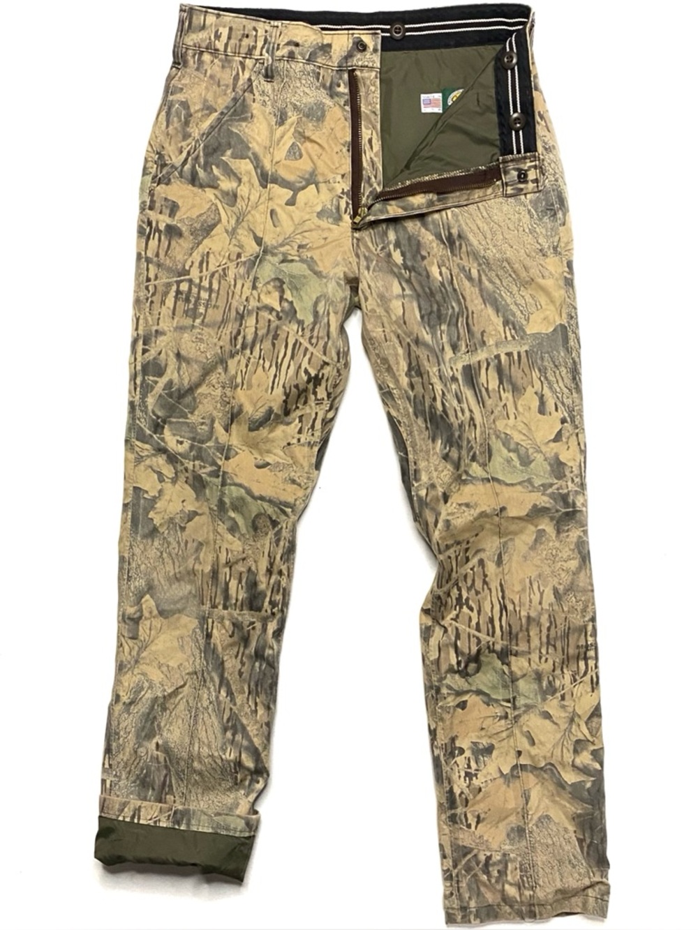 Vintage Cabela’s Gore-Tex Men’s Insulated Camo Hunting Pants Made In USA 31x32
